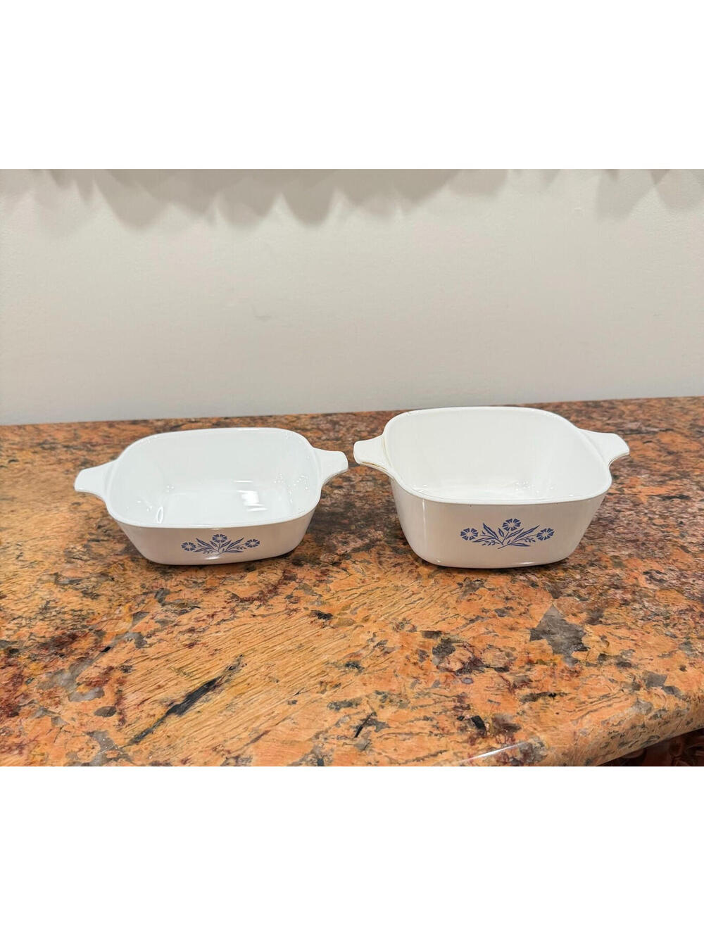 Vintage Corning Ware Baking Dishes Set of 2